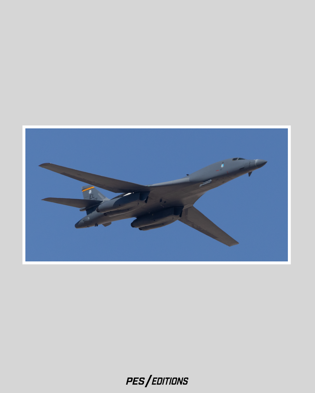 U.S. Air Force B-1B Lancer strategic bomber, nicknamed 